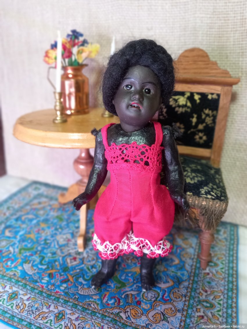 Комбидресс на антикварную куклу mignonette