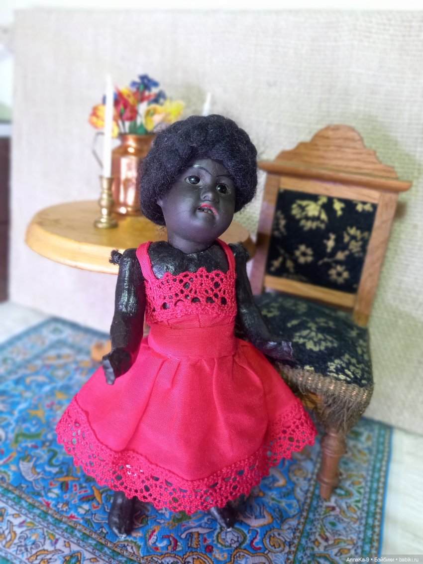 Нижняя юбка на антикварную куклу  mignonette