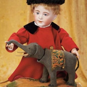 Антикварные кукольные звери