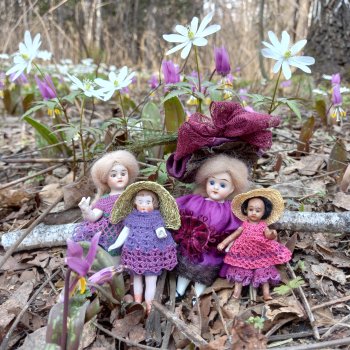 В весеннем лесу