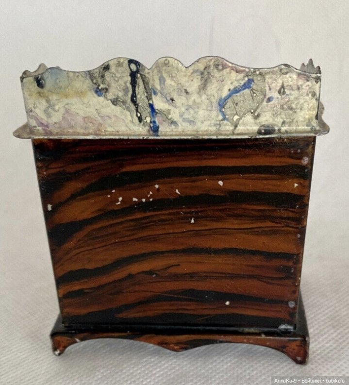 Rock & Graner антикварная кукольная мебель из металла (фото 3)