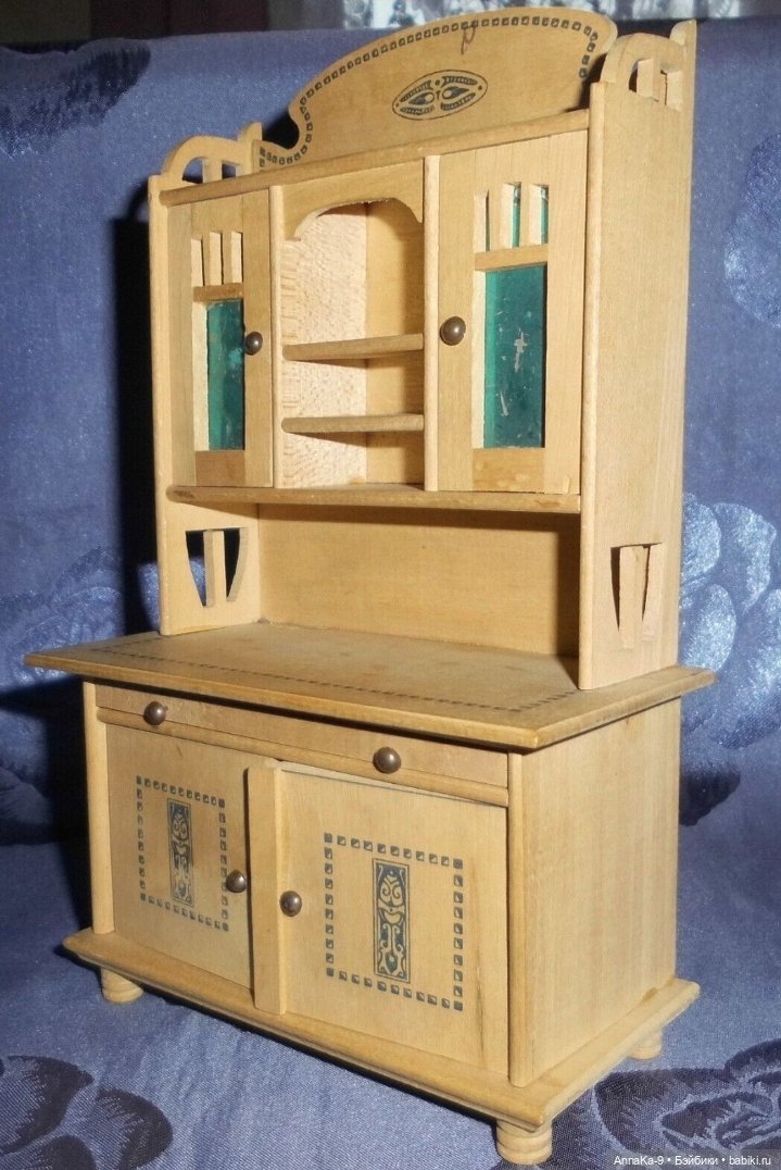 Антикварная кукольная мебель в стиле Арт Деко | Бэйбики Антикварная кукольная мебель в стиле Арт Деко (фото 4)
