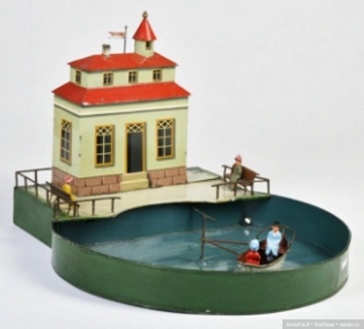 Rock & Graner антикварная кукольная мебель из металла