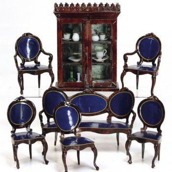 Rock & Graner антикварная кукольная мебель из металла