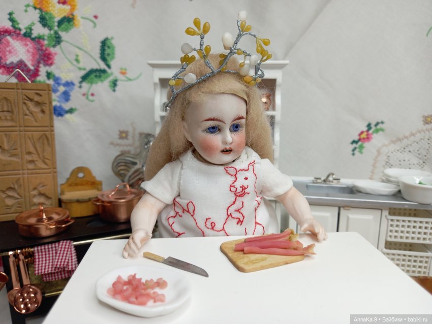 Готовим вместе с Гюльденштедтией фон Монфиллой пирог со спаржей и варенье из ревеня | Бэйбики Готовим вместе с Гюльденштедтией фон Монфиллой пирог со спаржей и варенье из ревеня (фото 7)