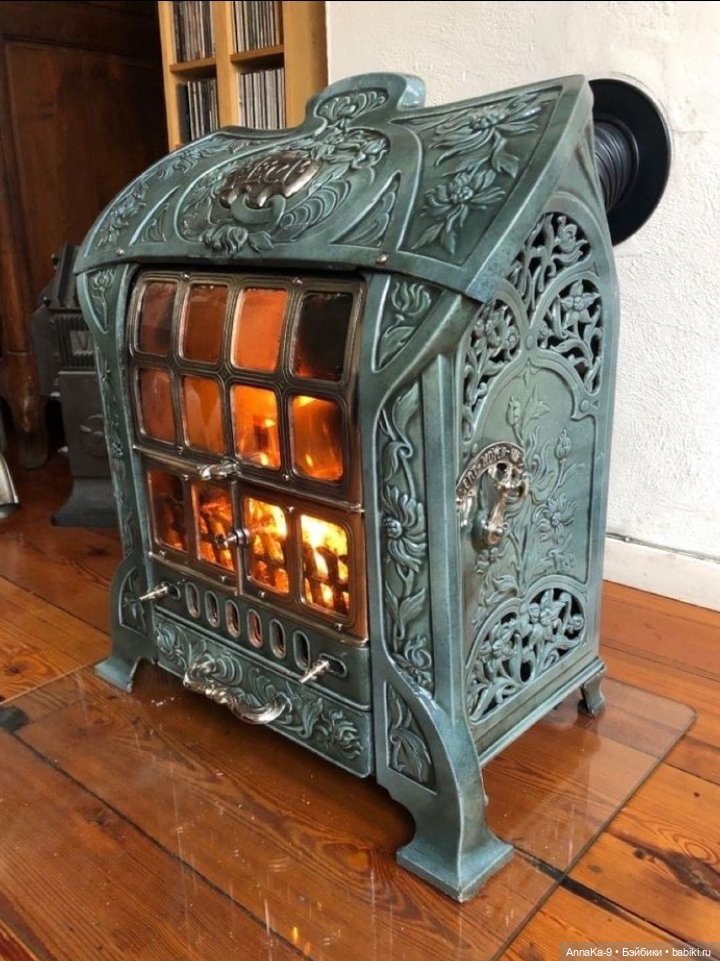 Антикварные печи для кукольных домиков (фото 2)