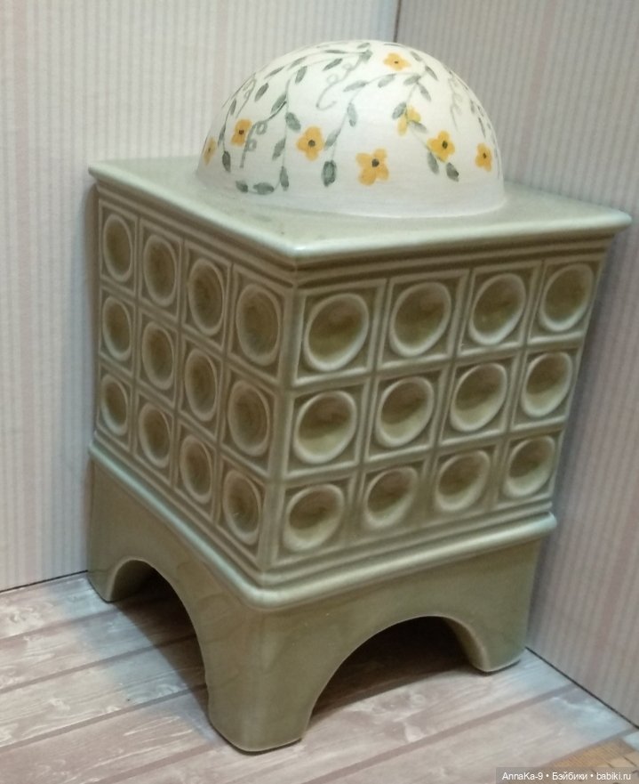Антикварные и винтажные кукольные печи из керамики (фото 2)