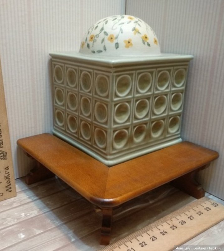 Антикварные и винтажные кукольные печи из керамики