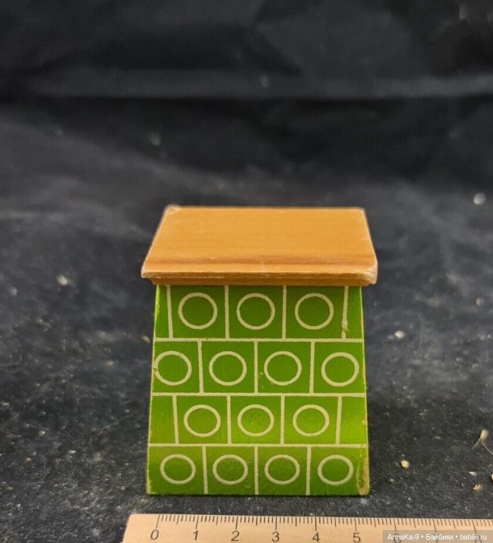 Антикварные и винтажные кукольные печи из керамики (фото 7)