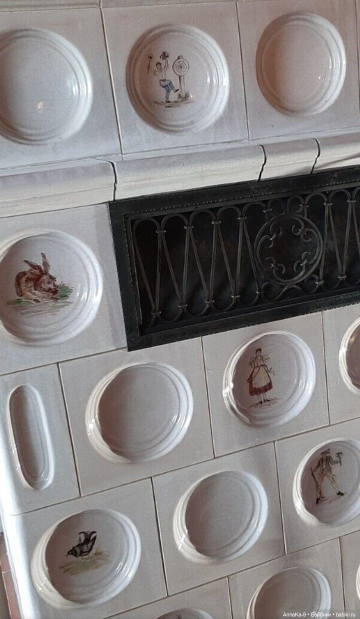 Антикварные и винтажные кукольные печи из керамики (фото 9)