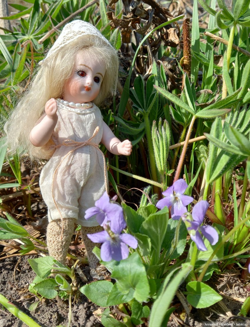 Ли Тигрэ в розовом | Бэйбики Ли Тигрэ в розовом — Антикварные куклы Mignonette (Миньонетта): карманные (фото 6)