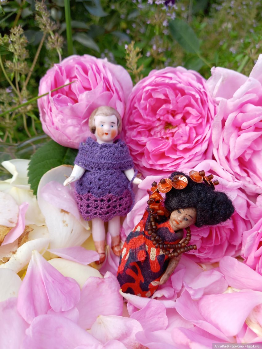 Шалости Корицы — Антикварные куклы Mignonette (Миньонетта): карманные (фото 4)