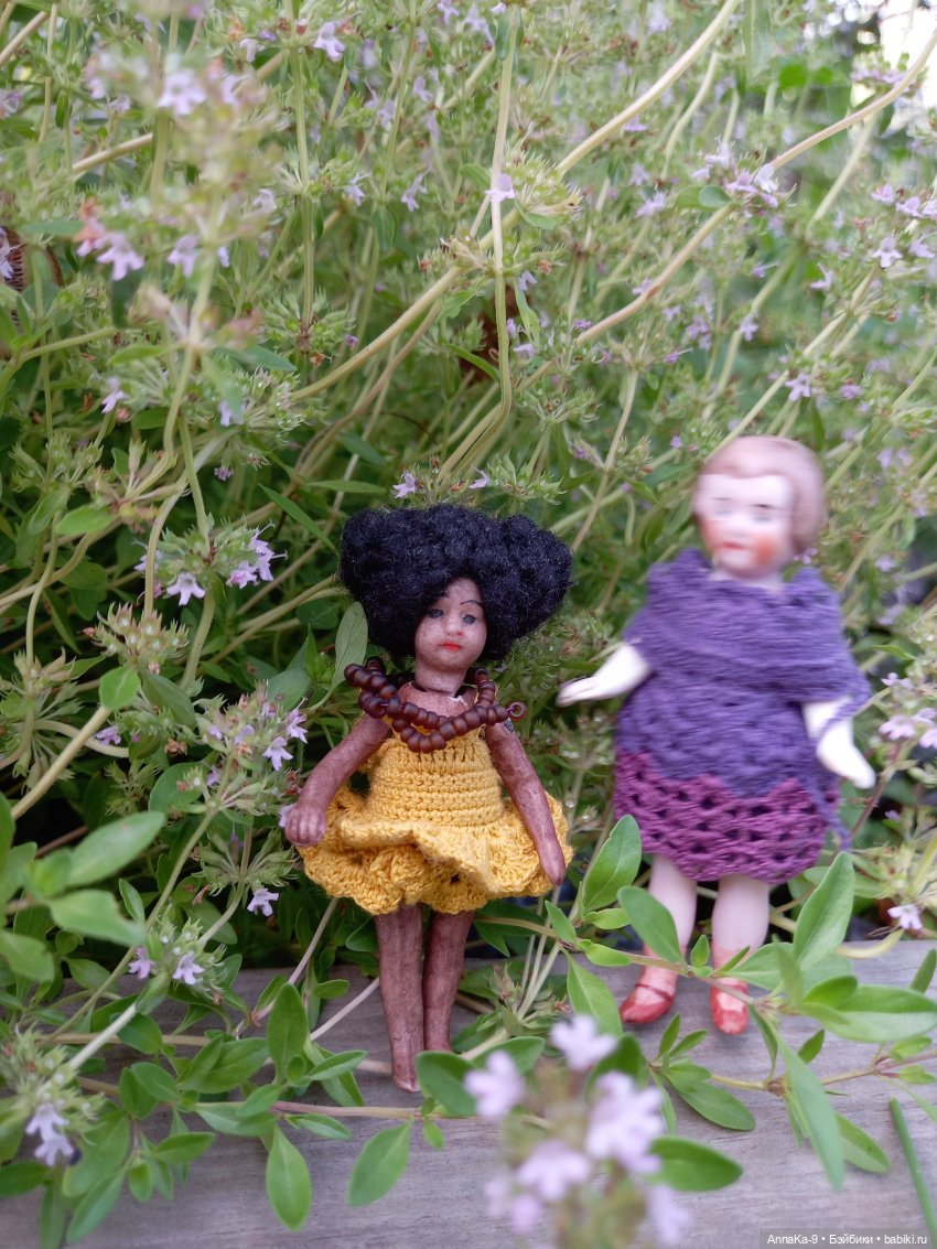 Шалости Корицы — Антикварные куклы Mignonette (Миньонетта): карманные (фото 2)