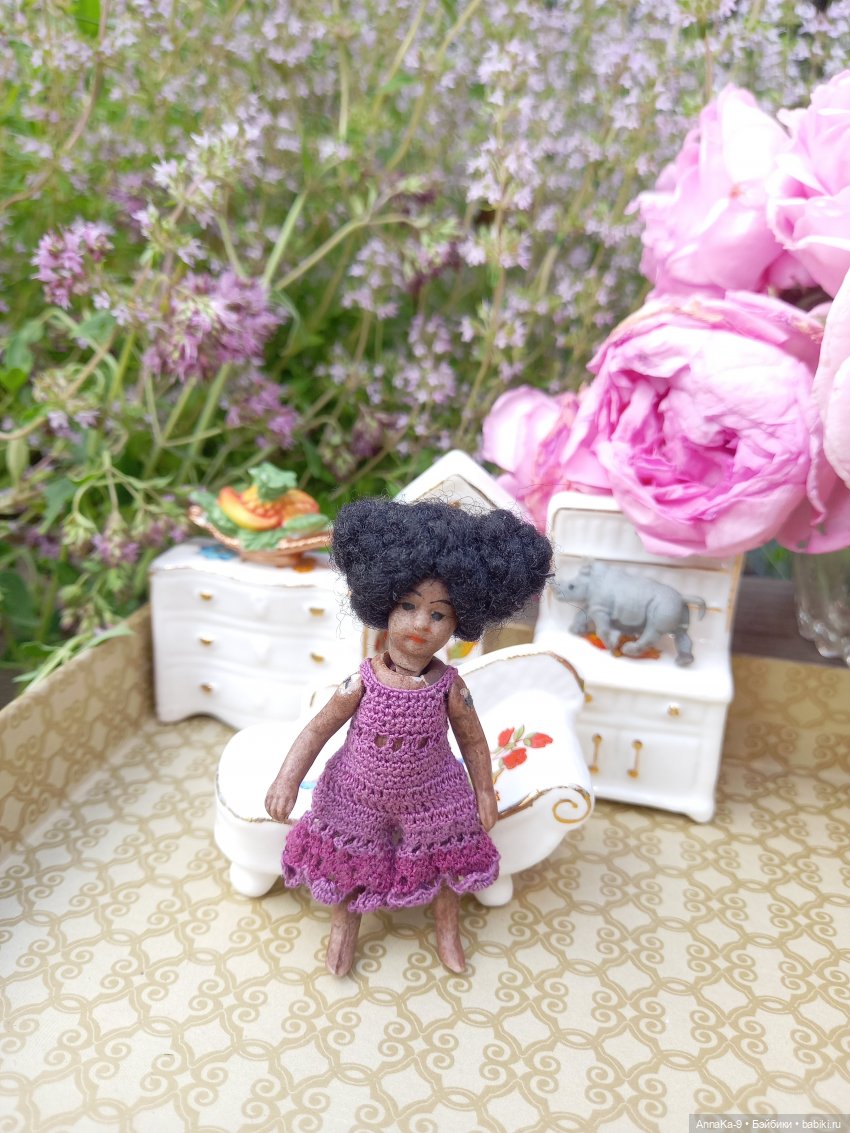 Шалости Корицы — Антикварные куклы Mignonette (Миньонетта): карманные (фото 5)