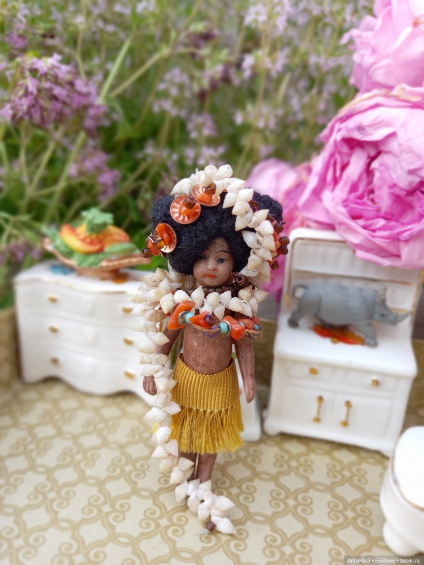 Шалости Корицы — Антикварные куклы Mignonette (Миньонетта): карманные (фото 10)