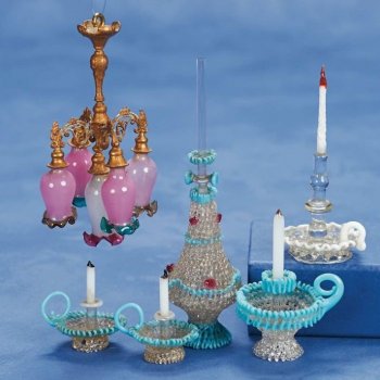 Антикварное стекло Лауша, тонкая паутинка