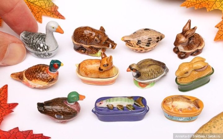 Миниатюра Fève — Фарфоровые статуэтки и фигурки: винтаж (фото 4)