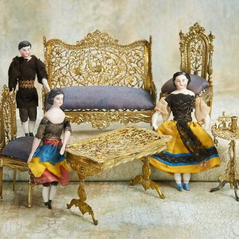 Мебель из металла для миньонет