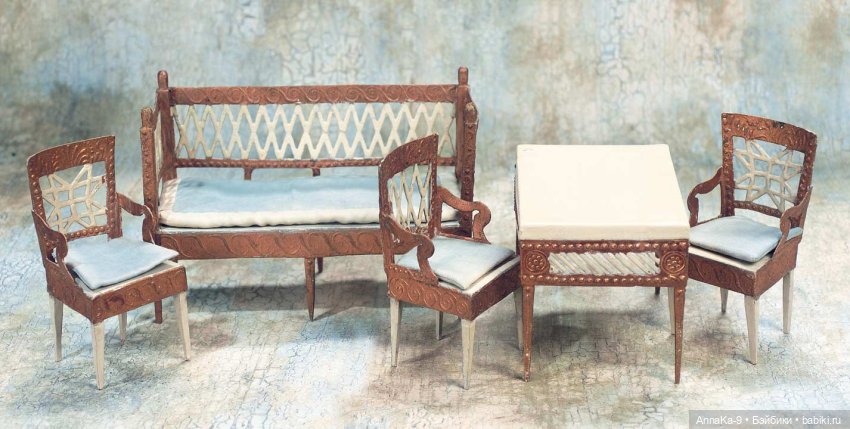 Самые необычные материалы для кукольной мебели