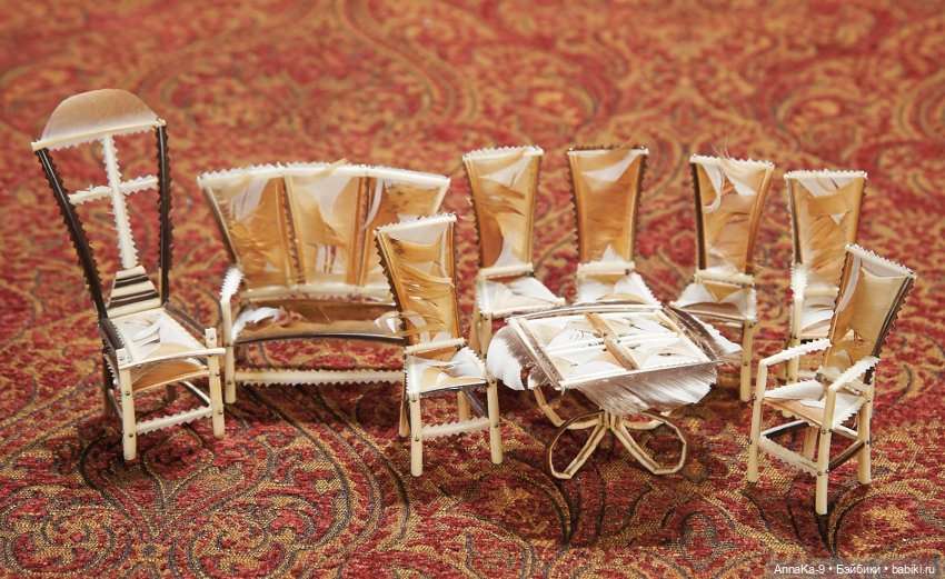 Самые необычные материалы для кукольной мебели (фото 3)