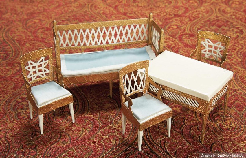 Самые необычные материалы для кукольной мебели