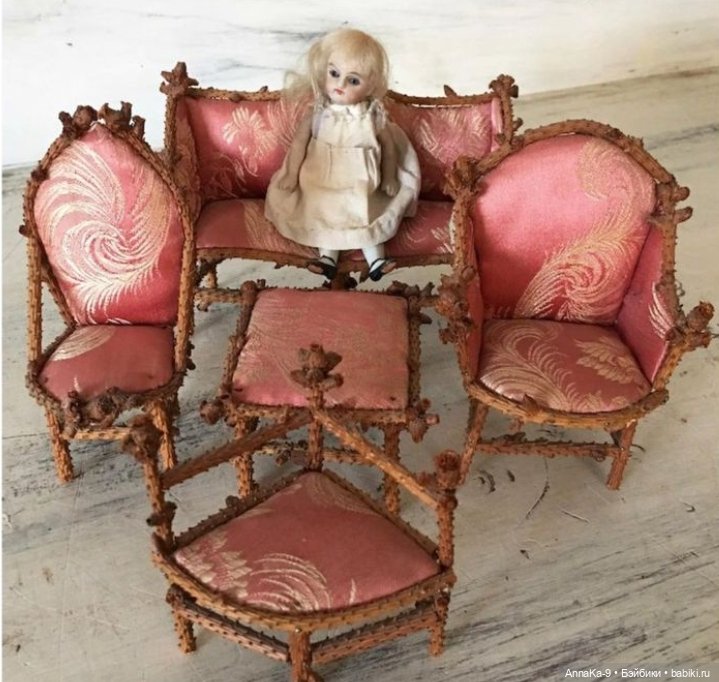 Самые необычные материалы для кукольной мебели