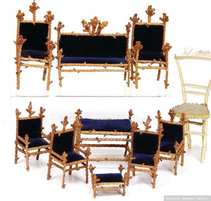 Самые необычные материалы для кукольной мебели