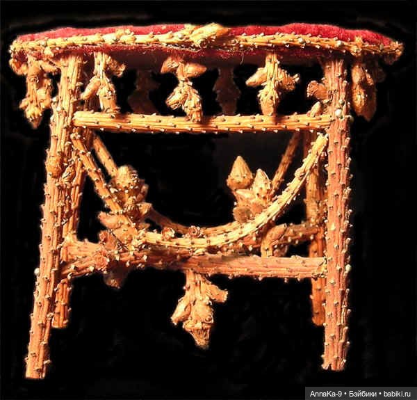 Самые необычные материалы для кукольной мебели