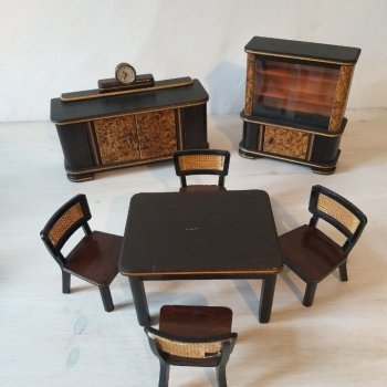 Кукольная мебель Арт Деко