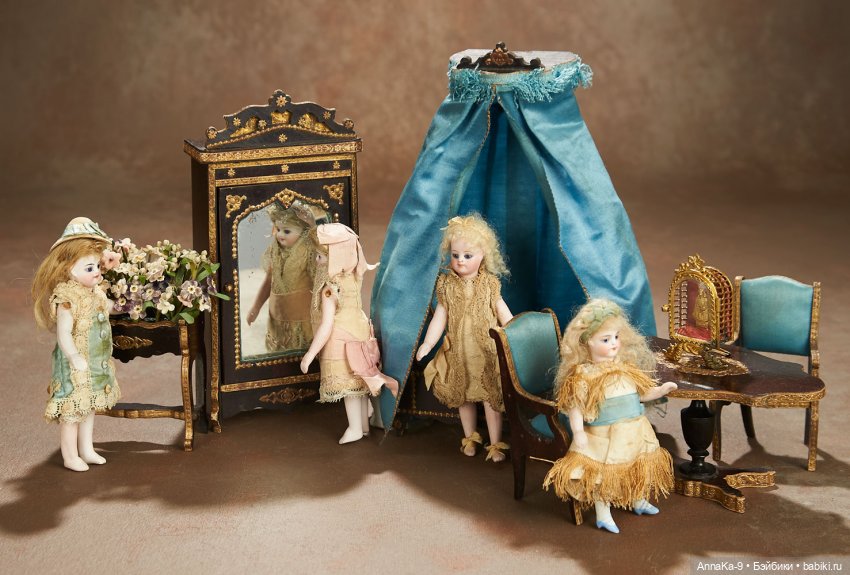 Сложный выбор | Бэйбики Сложный выбор — Антикварные куклы Mignonette (Миньонетта): карманные