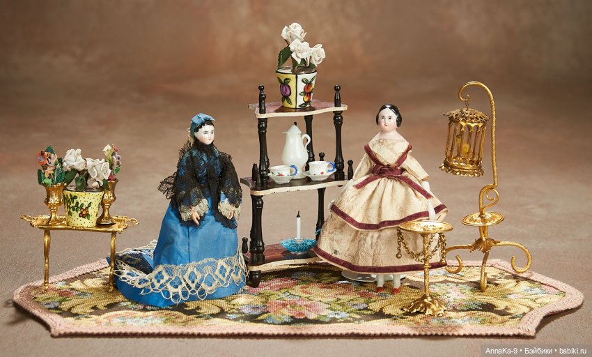 Сложный выбор | Бэйбики Сложный выбор — Антикварные куклы Mignonette (Миньонетта): карманные