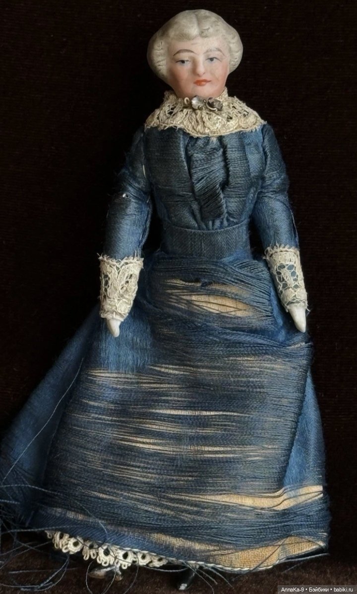 Кружево фриволите | Бэйбики Кружево фриволите — Антикварные куклы Mignonette (Миньонетта): карманные (фото 8)