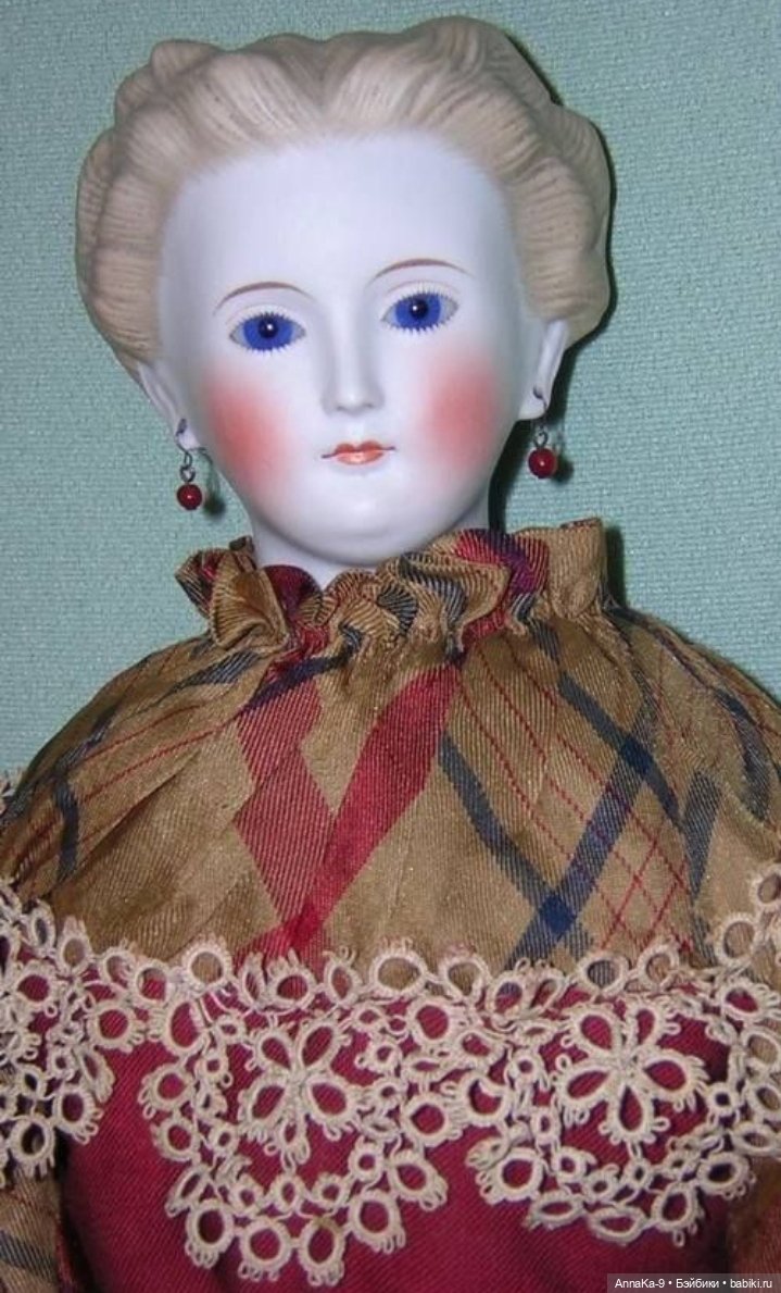 Кружево фриволите | Бэйбики Кружево фриволите — Антикварные куклы Mignonette (Миньонетта): карманные (фото 3)