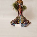Платье для Барби "Тропиканка"
