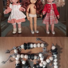 Шейный шарнир для куклы Любимая подружка 37 см max jessi