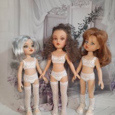 Кружевное бельё для кукол Паола Рейна 32 см и Видал Рохас 35 см