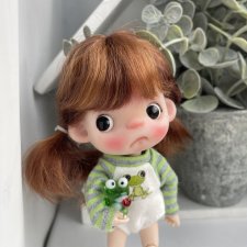Кукла авторская ob11 obitsu11 бука на теле ddf