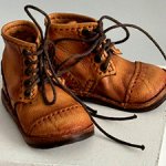 Кожаные ботинки на MSD