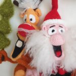 Санта и новогодние олени