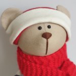 Мишка новогодний