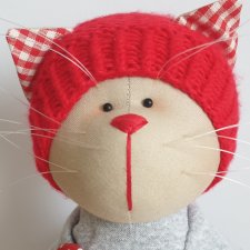 Кошечка новогодняя