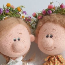 Кукла " Влюбленные Ангелочки" (продажа лотом)