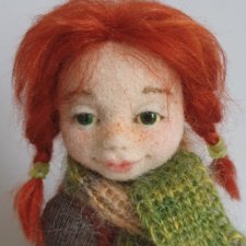 Кукла войлочная