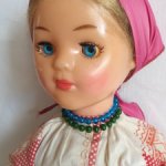 Кукла паричковая СССР 8 марта губерния Воронежская