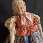 Кукла-грелка на чайник СССР