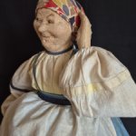 Всекохудожник. Русская артельная кукла-грелка "Сплетница"