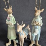 Фигурки "Рождественские олени"
