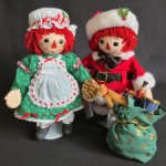 Куклы Энн и Энди Рождество (продажа лотом)