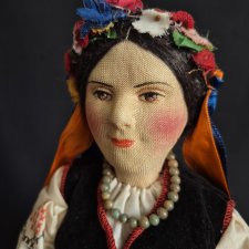 Всекохудожник. Русская артельная кукла. Украинка.
