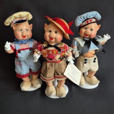 Поросенок Нуф-Нуф. Ниф-Ниф, Наф-Наф, Madame Alexander (продажа лотом)